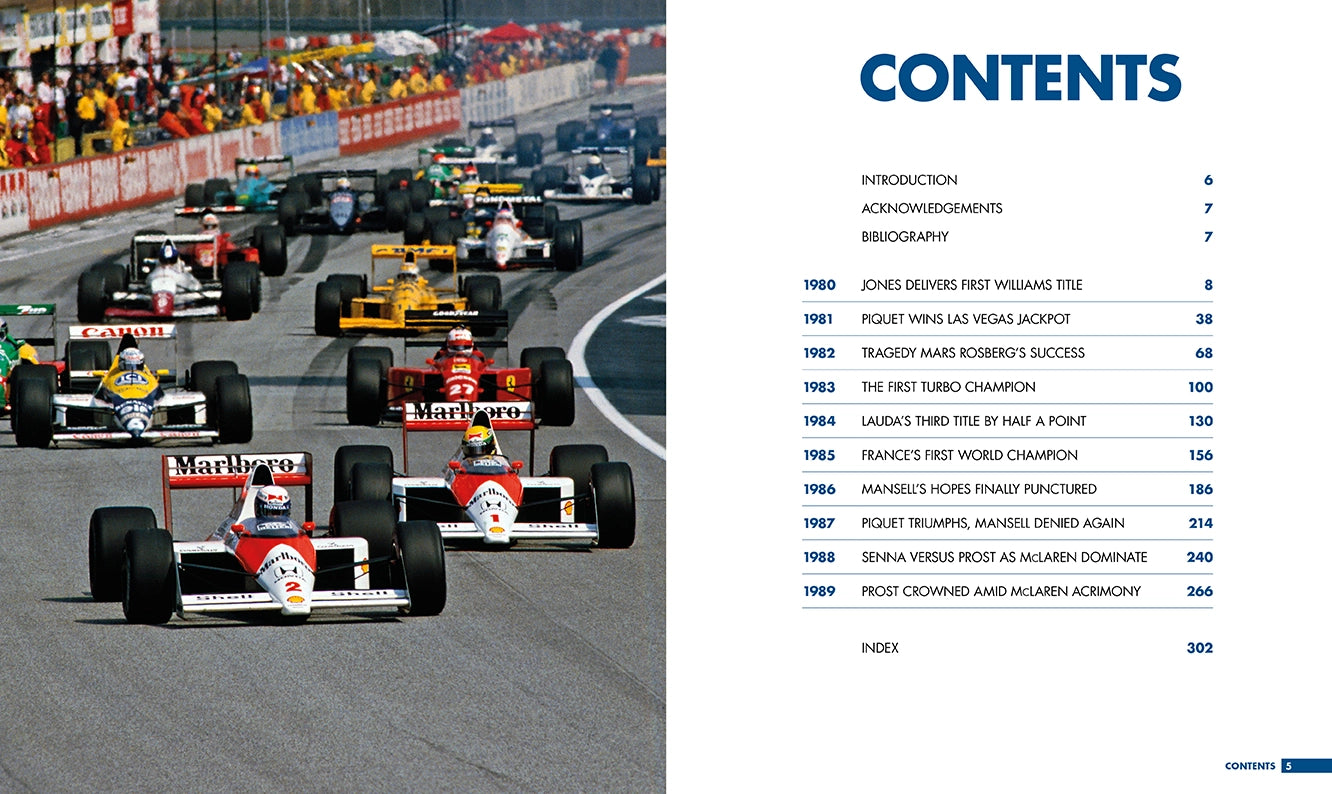 Formula 1 Car by Car 1980-1989 Book