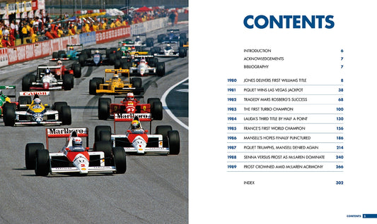 Formula 1 Car by Car 1980-1989 Book