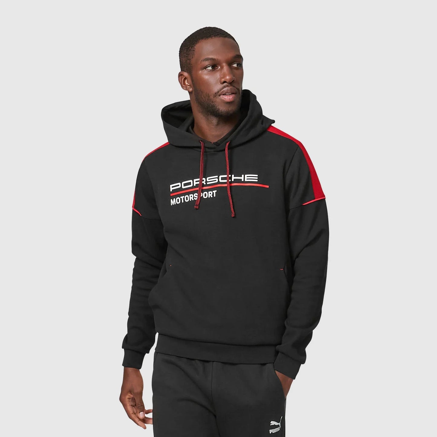 Porsche Motorsport Logo Hoodie Black