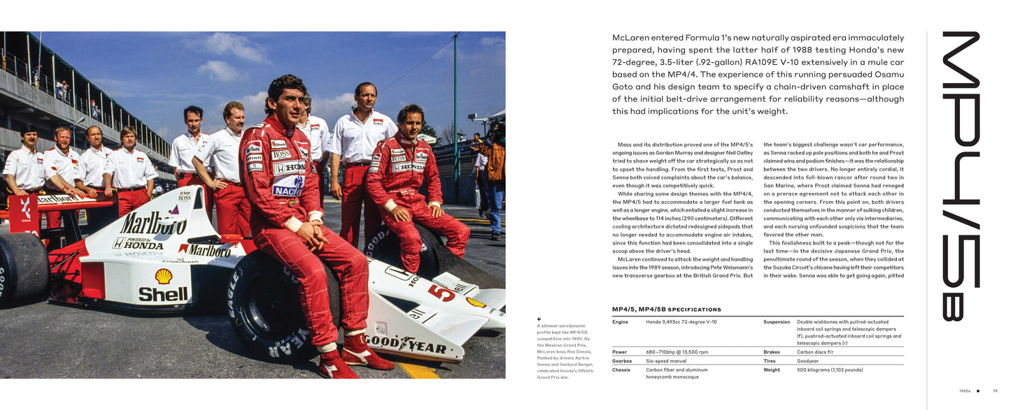 McLaren F1 Car by Car: Every Racecar Since 1966 Book