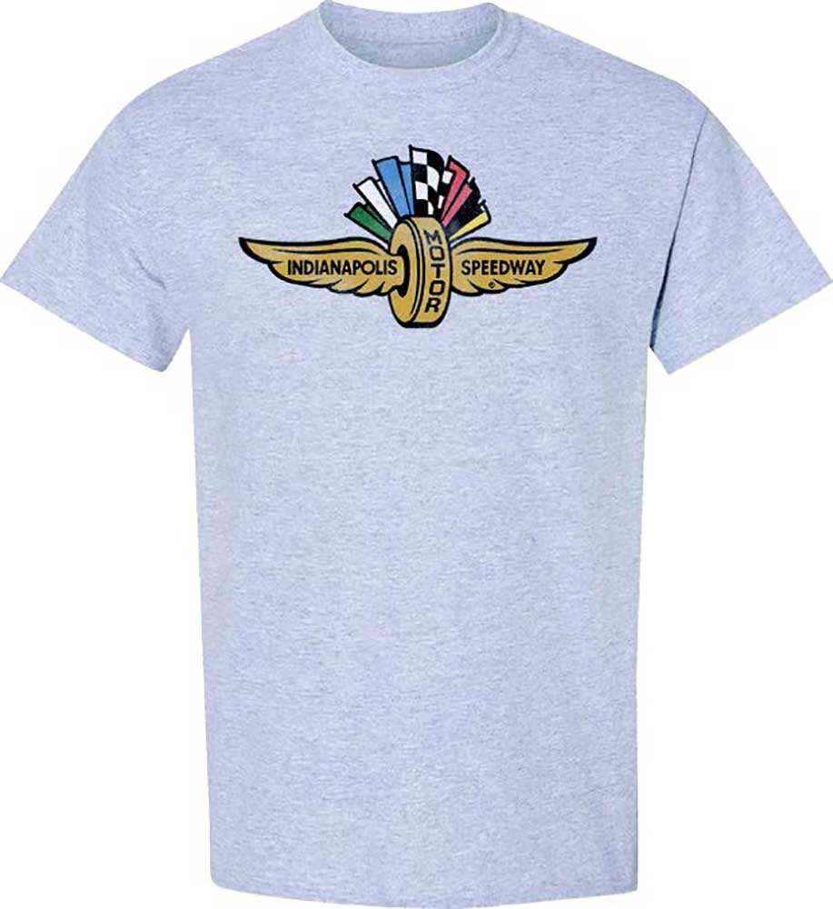 Indy Wheel and Wing Logo Tee Shirt