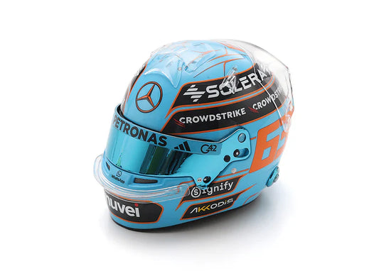 2025 Mercedes AMG F1 George Russell British GP 1:5th Scale Helmet