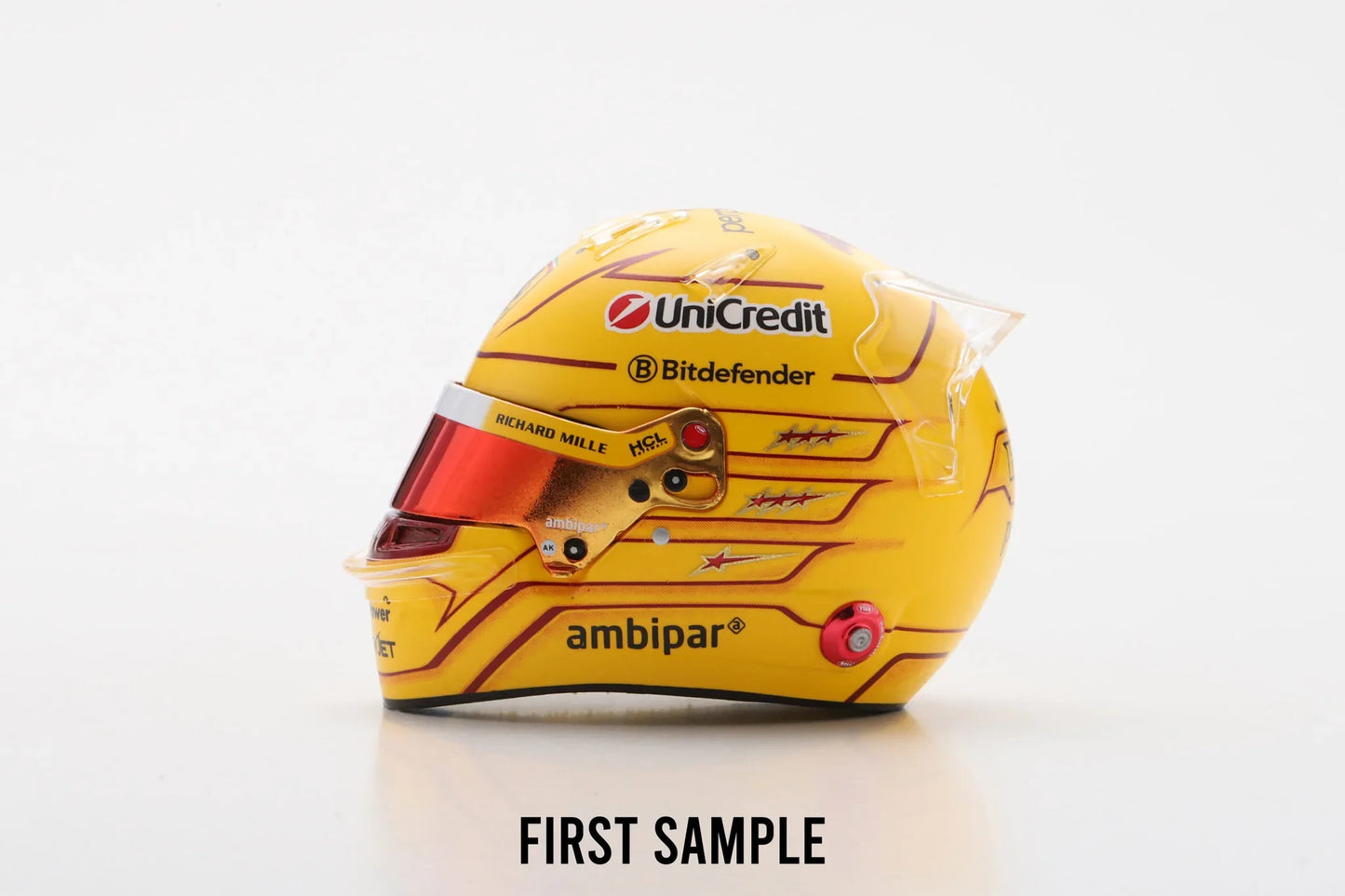 2025 Scuderia Ferrari HP Lewis Hamilton Monaco GP 1:5th Scale Helmet