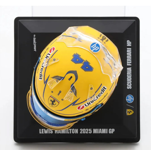 2025 Scuderia Ferrari HP Lewis Hamilton Miami GP 1:5th Scale Helmet