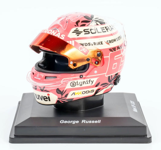 2025 Mercedes AMG F1 George Russell Miami GP 1:5th Scale Helmet