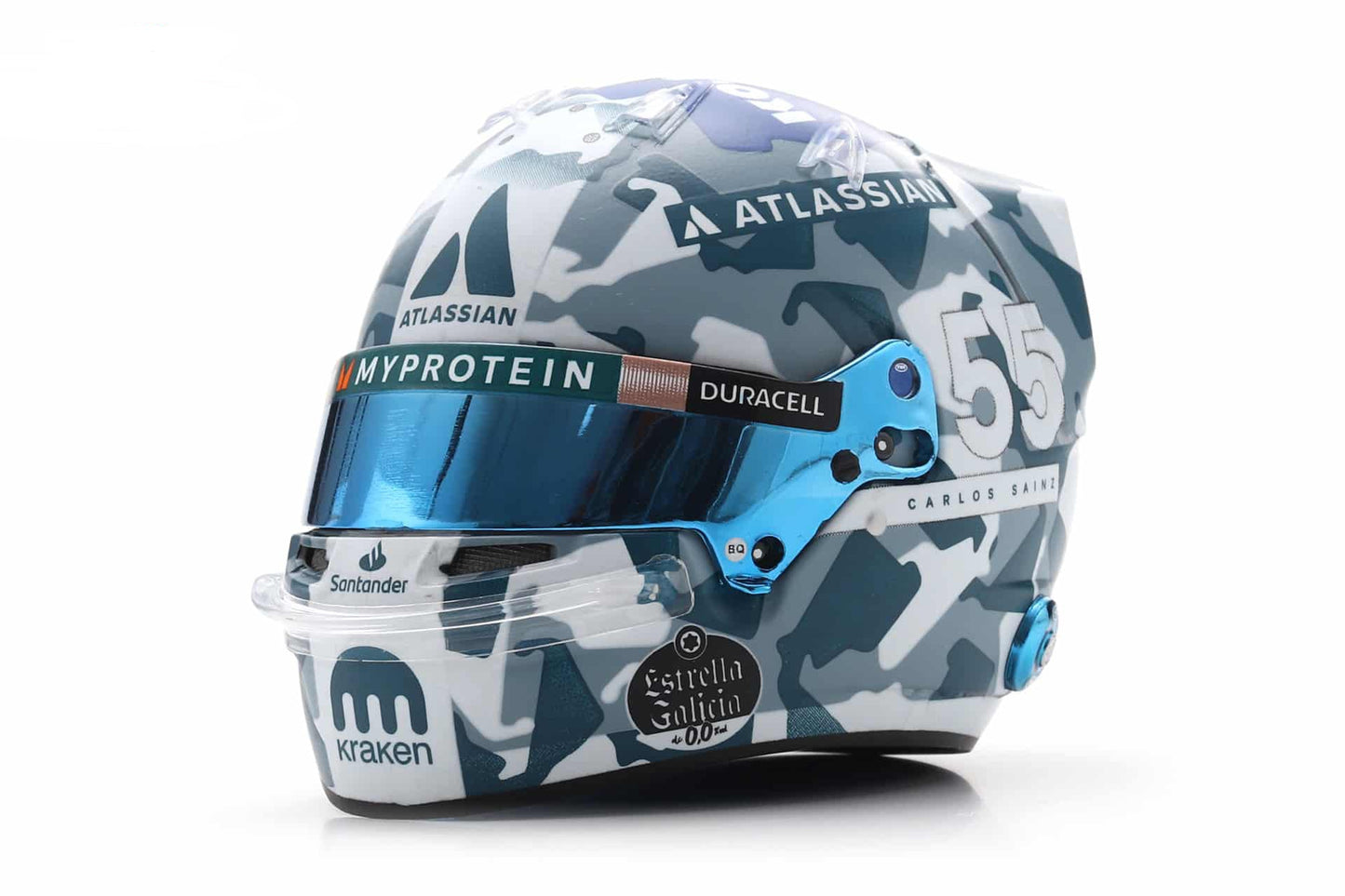 2025 Carlos Sainz Silverstone GP 1:5th Scale Helmet