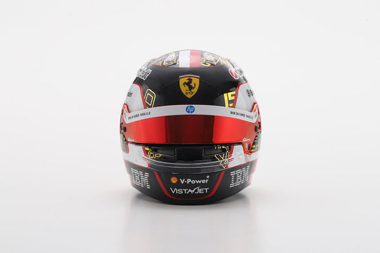 2025 Scuderia Ferrari Charles LeClerc Abu Dhabi 1:5th Scale Helmet