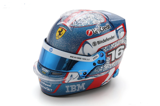 2025 Scuderia Ferrari Charles LeClerc Singapore GP 1:5th Scale Helmet