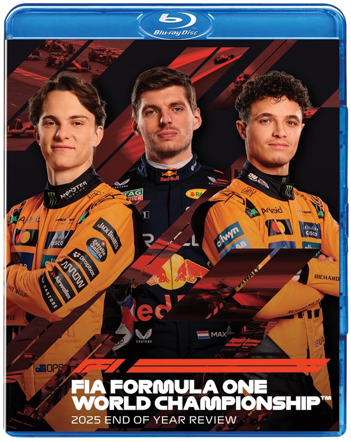 2025 Formula 1 Season Review Blu Ray