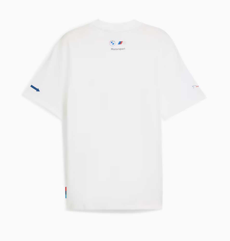 BMW M Motorsport Badge Logo Tee White