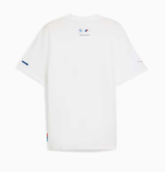 BMW M Motorsport Badge Logo Tee White