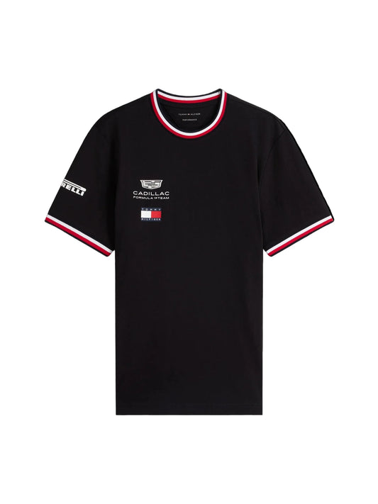Cadillac F1 Racing Team Tee Shirt Black