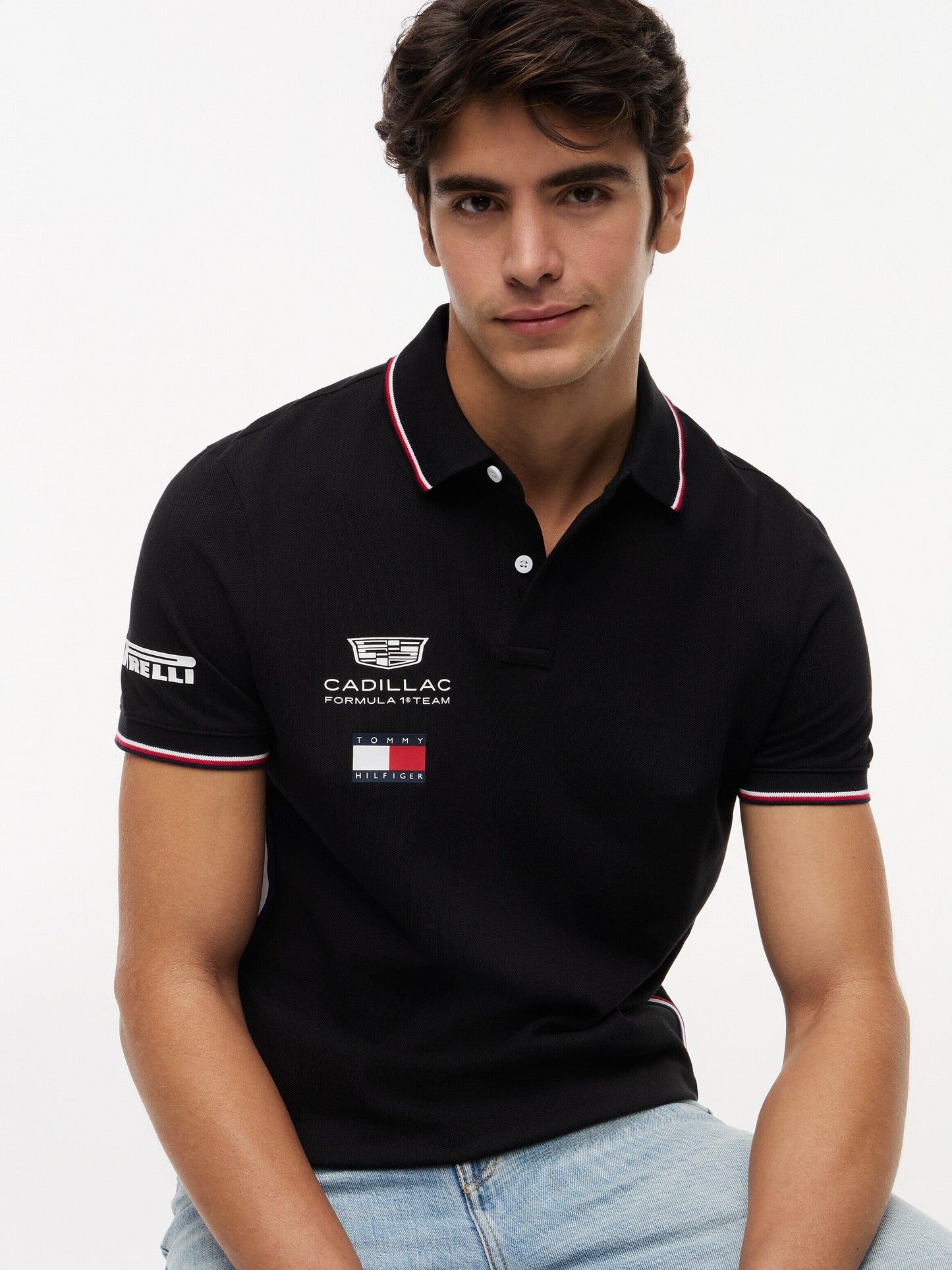 Cadillac F1 Racing Team Polo Shirt Black