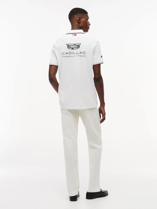 Cadillac F1 Racing Team Polo Shirt White