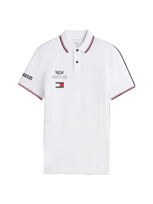 Cadillac F1 Racing Team Polo Shirt White