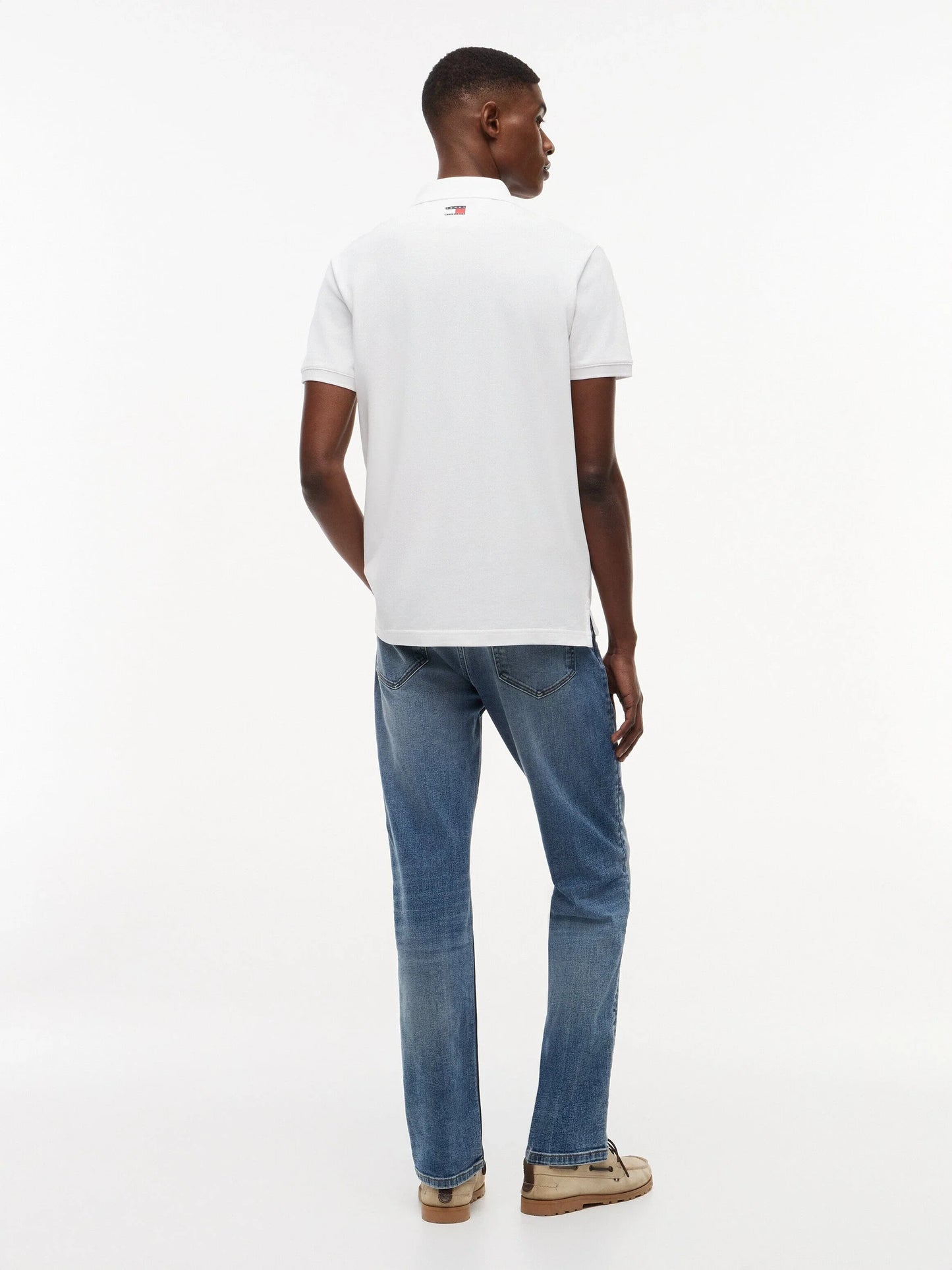 Cadillac F1 Racing Logo Polo Shirt White