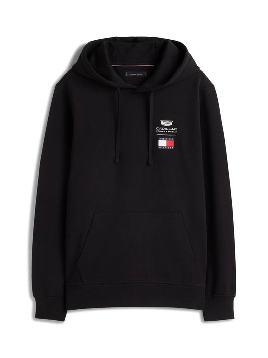 Cadillac F1 Racing Small Logo Hoodie Black