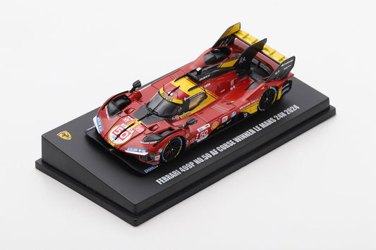 1:64th Ferrari 499P #50 AF Corse Winner Le Mans 2024