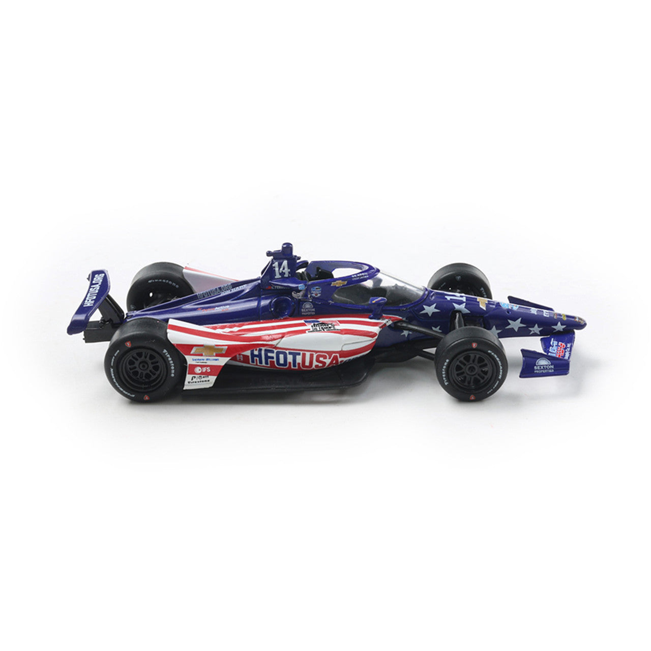 1:64th AJ Foyt Racing Santino Ferrucci #14 Homes for Our Troops 2025
