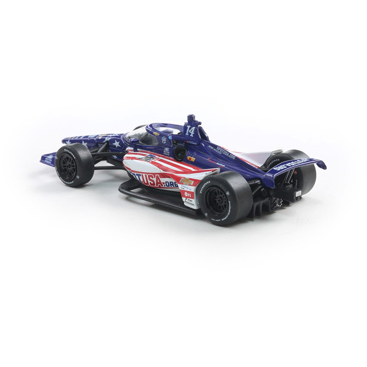 1:64th AJ Foyt Racing Santino Ferrucci #14 Homes for Our Troops 2025