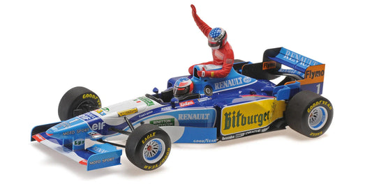 1:43rd Benetton B195 Michael Schumacher Taxi Jean Alesi 1995