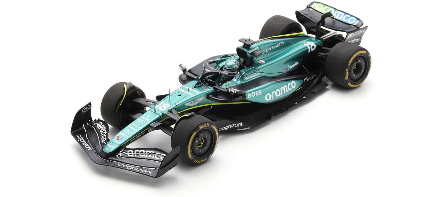1:18th Aston Martin Aramco F1 Team AMR24 Lance Stroll #18 2024