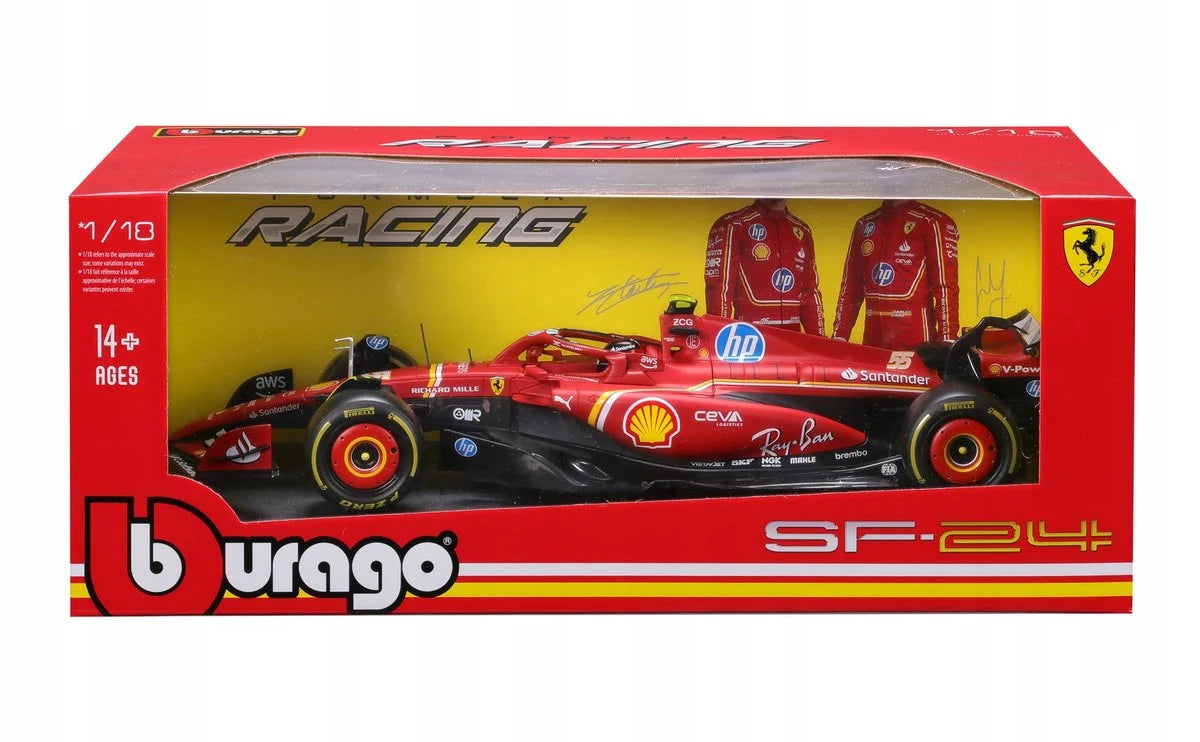 1:18th Ferrari SF-24 Carlos Sainz #55 2024