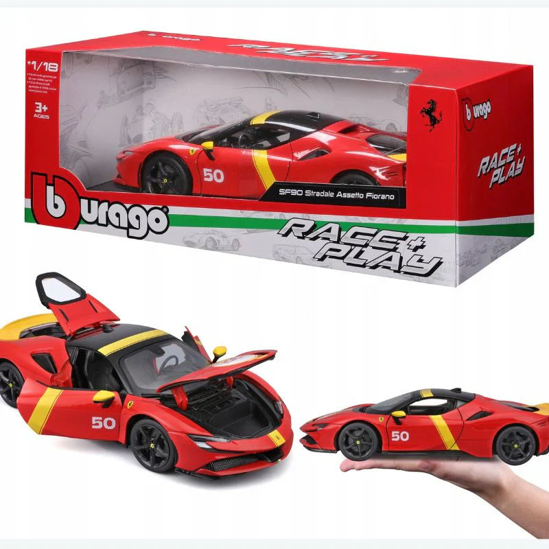 1:18th Ferrari SF90 Stradale #50 Assetto Fiorano