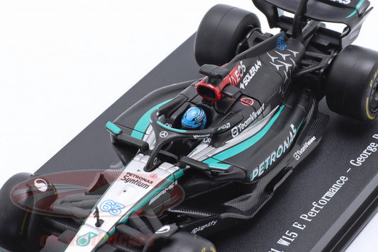 1:43rd Scale Mercedes AMG F1 W15 George Russell #63 2024