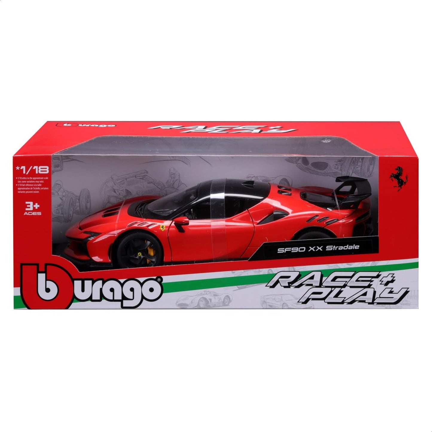 1:18th Ferrari SF90 XX Stradale Red