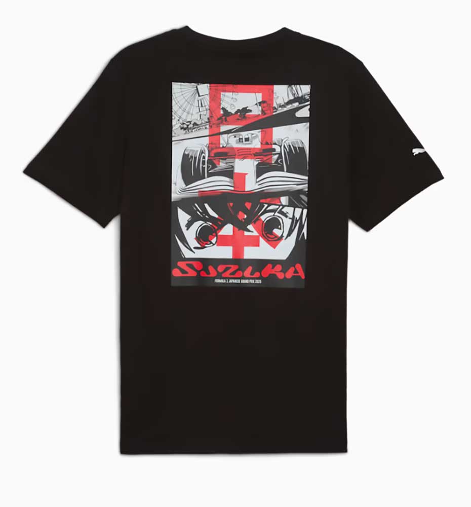 Puma x F1 Japan GP Tee Shirt Black