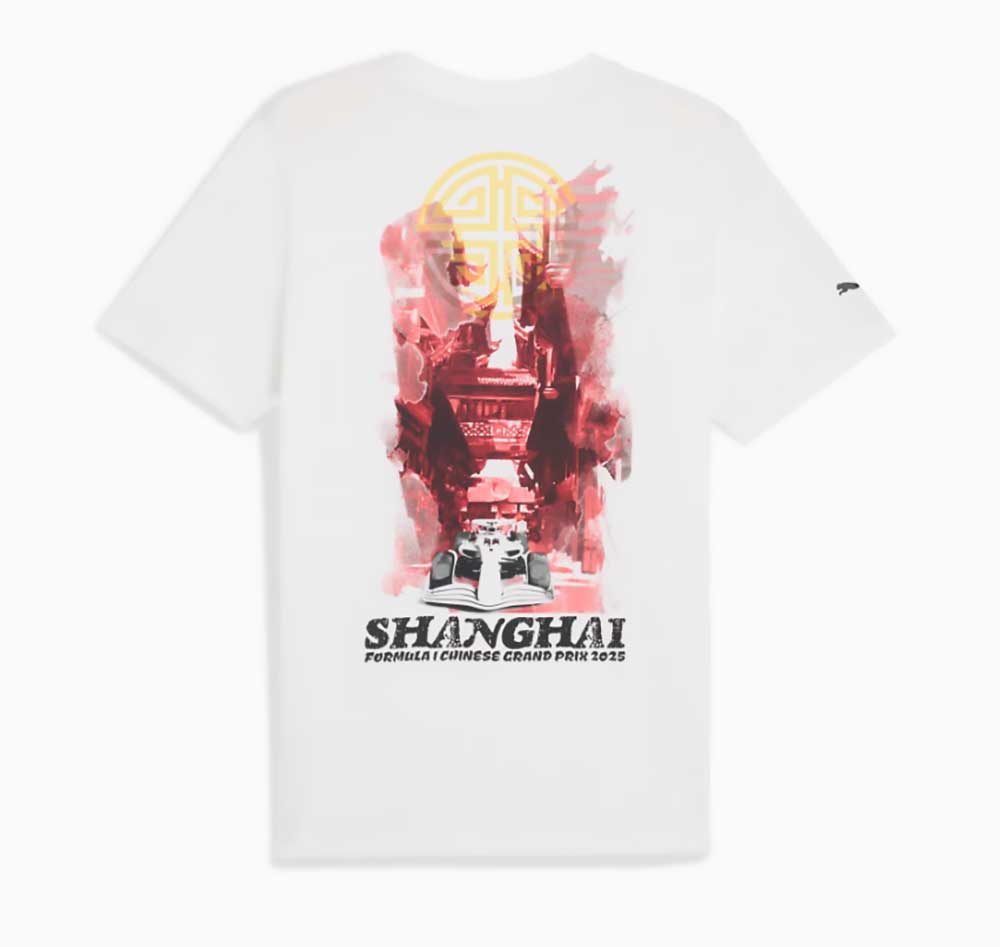 Puma x F1 China GP Tee Shirt White