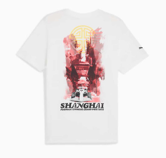 Puma x F1 China GP Tee Shirt White