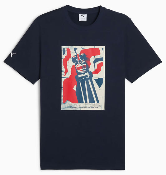 Puma x F1 British GP Tee Shirt Navy