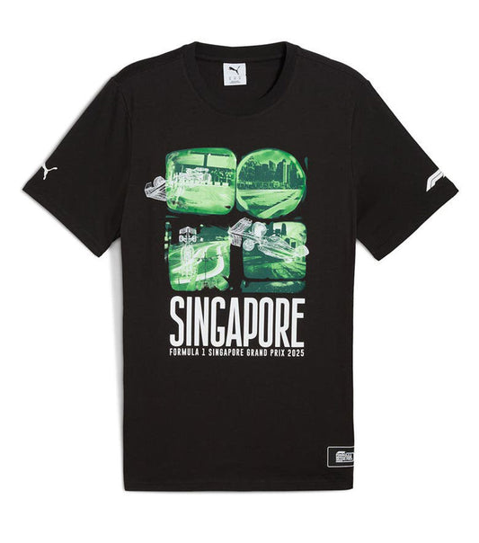 Puma x F1 Singapore GP Tee Shirt Black