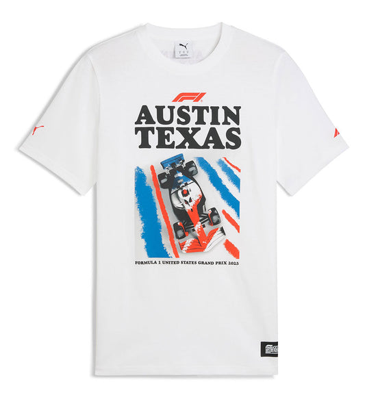 Puma x F1 Austin GP Tee Shirt White