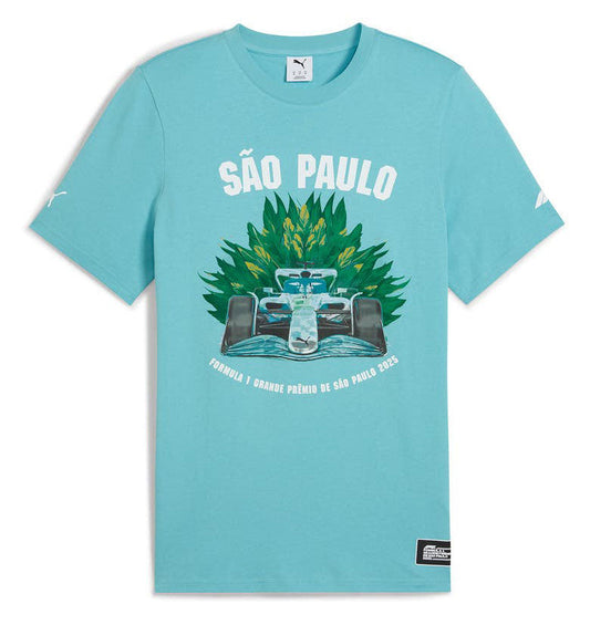 Puma x F1 Brazil GP Tee Shirt Green