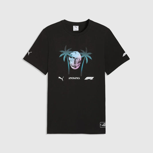 Puma x F1 Miami GP Tee Shirt Black