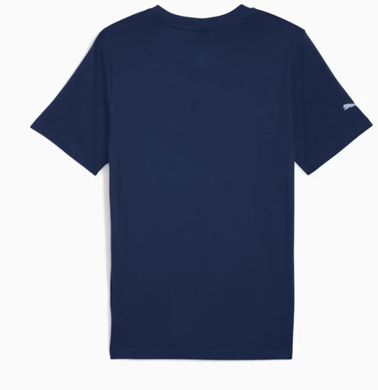 Puma Ferrari Race Shield Tee Perisan Blue