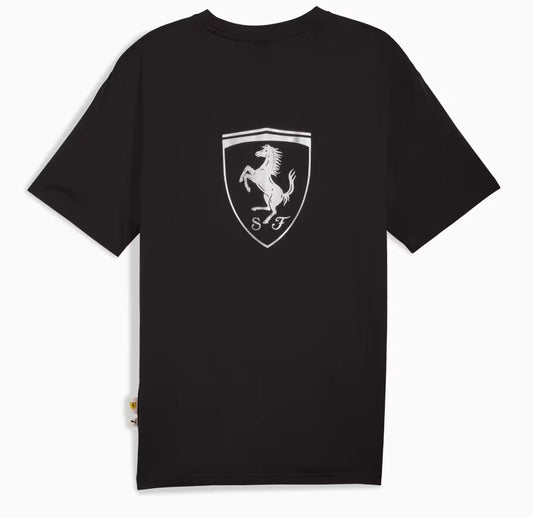Puma Ferrari Lifestyle Shield Tee Black