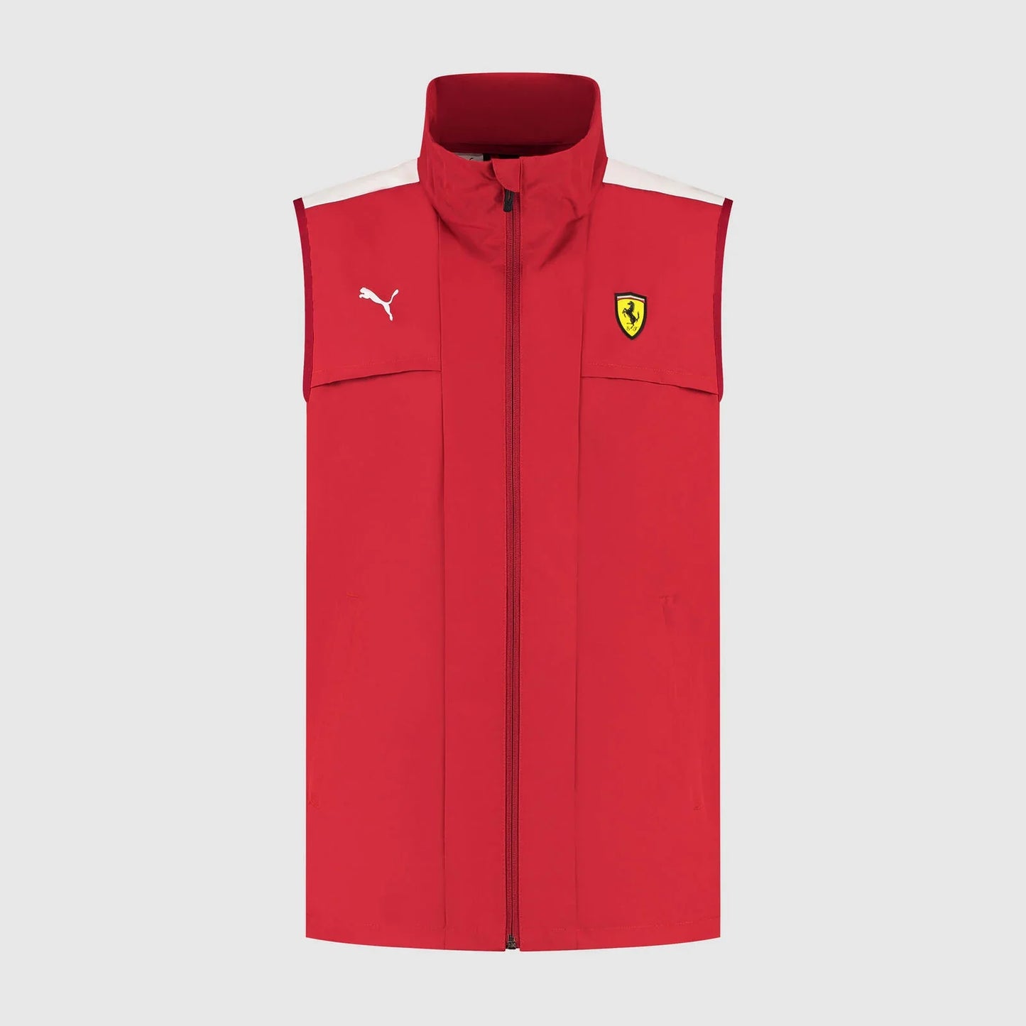 Scuderia Ferrari Logo Vest Cherry Red