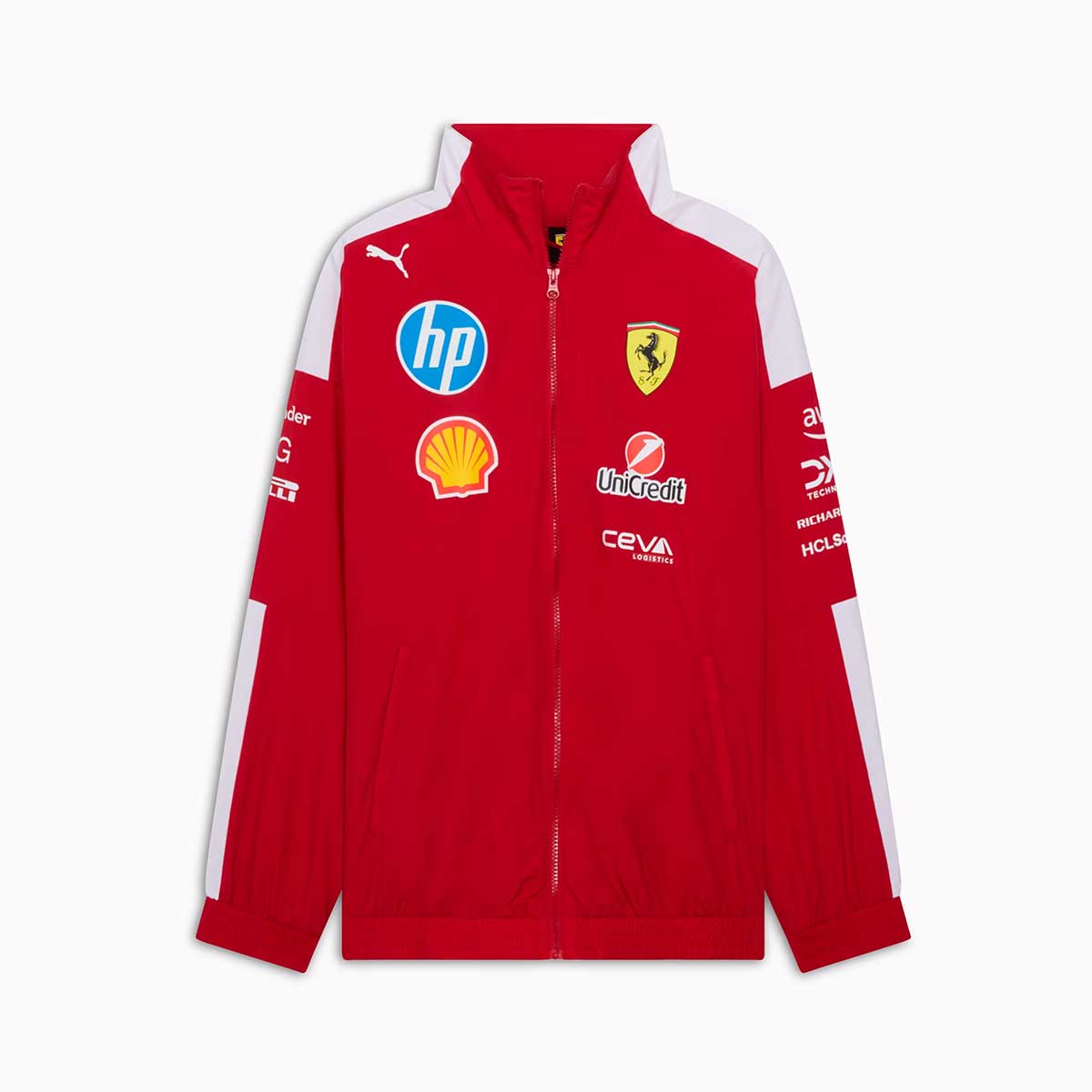 Scuderia Ferrari F1 Drivers T7 Oversized Jacket 2025 Red