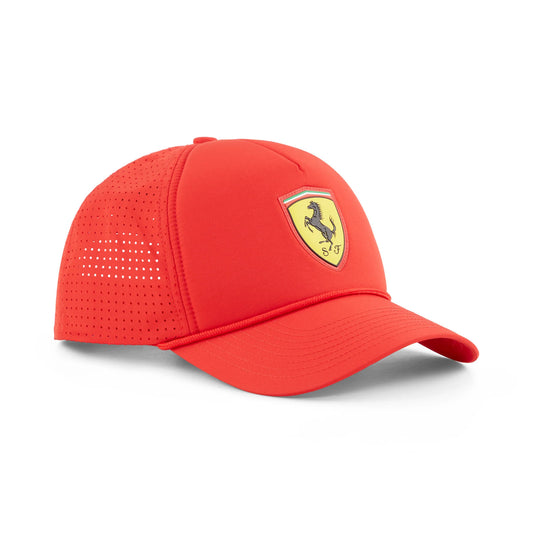 Scuderia Ferrari Race Trucker Hat Red