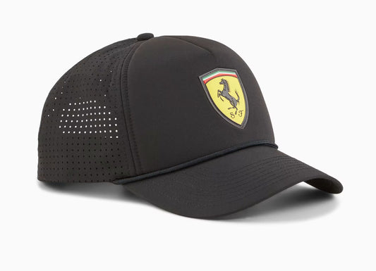 Scuderia Ferrari Race Trucker Hat Black
