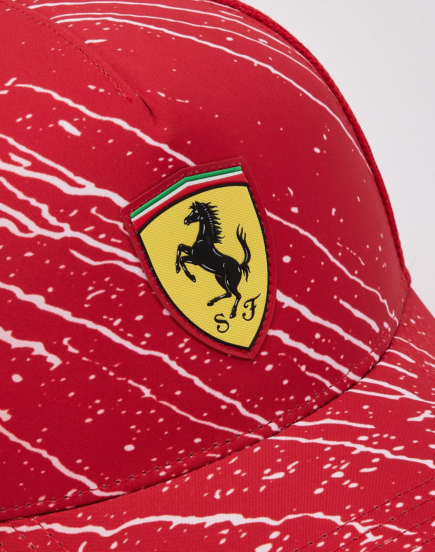Scuderia Ferrari Race Trucker Hat Red