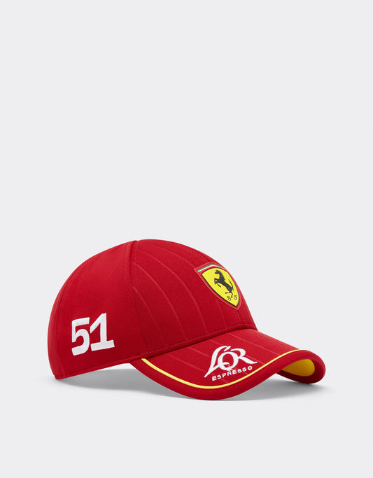 Scuderia Ferrari Hypercar Le Mans #51 Team Hat Red