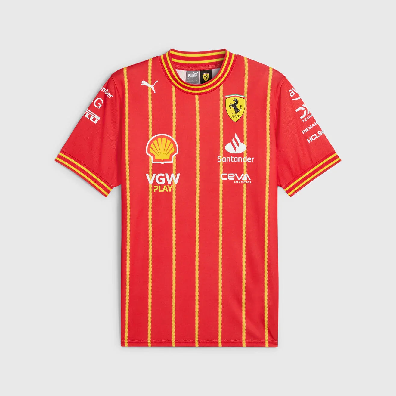 Scuderia Ferrari F1 Charles LeClerc #16 Soccer Jersey