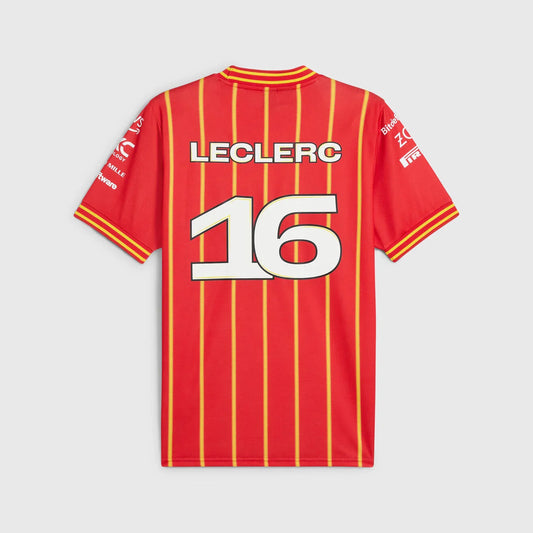 Scuderia Ferrari F1 Charles LeClerc #16 Soccer Jersey