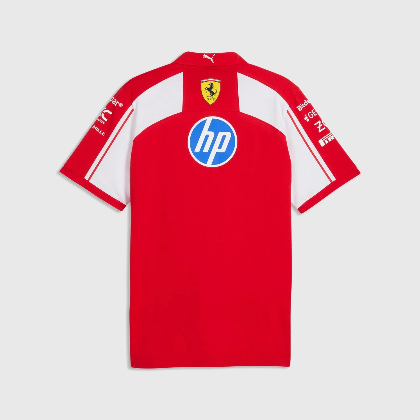 Scuderia Ferrari F1 Team Polo Shirt Red