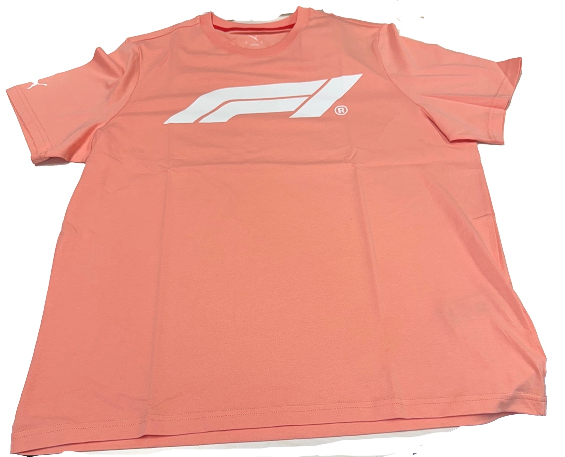 Puma x F1 ESS Logo Tee Pink